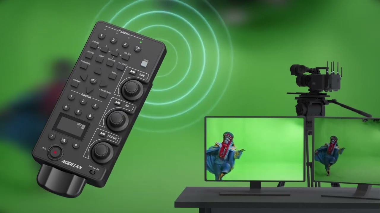 Enhance your photography with AODELAN ZC-4AODELAN ZC-4 Wireless Camcorder Remote Controller