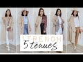 Look  1 trench  5 tenues