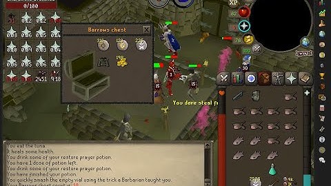 Moneymaking OSRS - Low Level/1 Defense Barrows Guide