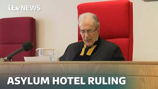 Watch court ruling and council reaction as asylum seekers allowed to stay in Epping hotel | ITV News