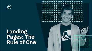 Landing Page Best Practices: The Rule of One
