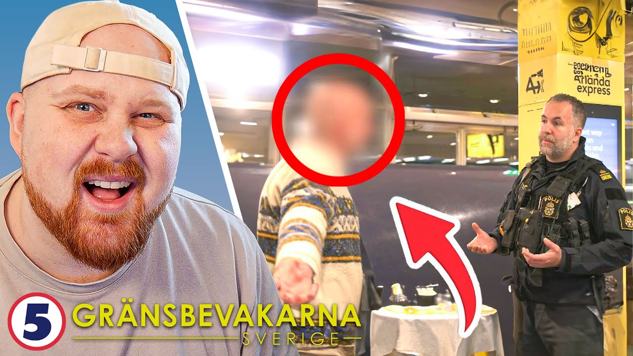 Reagerar på Efterlyst man JAGAS på Arlanda! | Gränsbevakarna Sverige #3