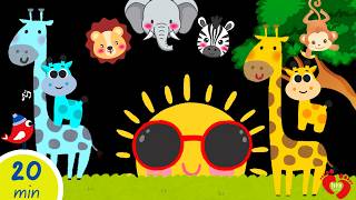 Baby Sensory Safari Animals | Visual Stimulation with Soft Music screenshot 2