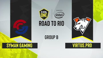 CS:GO - Syman Gaming vs. Virtus.pro [Inferno] Map 2 - ESL One Road to Rio - Group B - CIS