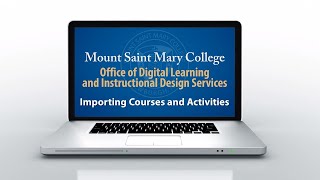 Importing Courses and Activities
