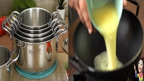 Amazon lastest Best Deals kitchen cooking vessels utensils items offers steel cookware set trending