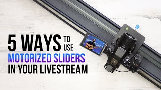 5 Ways to use a Motorized Slider in your Church Livestream (Only $350) screenshot 4