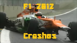 F1 2012 Crashes