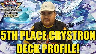 Yu-Gi-Oh! 5th Place Las Vegas Regional CRYSTRON Deck Profile! |Ulises Aispuro