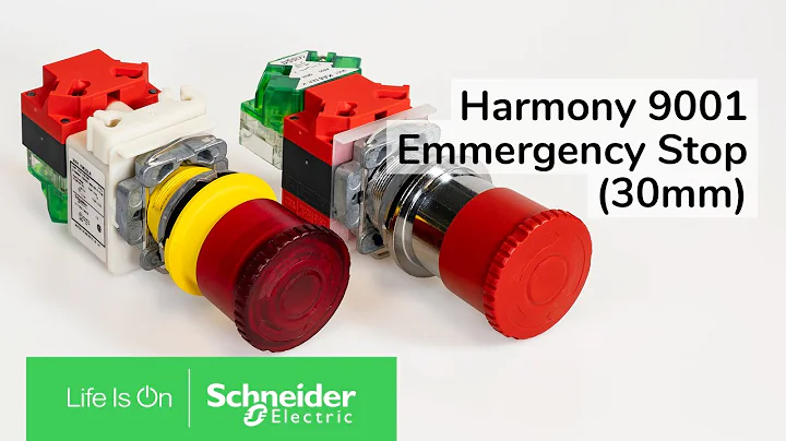 KR18 series, Schneider Electric, UL-certified, new emergency stop, Ø30mm | Schneider Electric