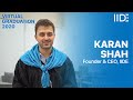 Founder  ceo karan shahs message for the graduates  iide graduation 2020