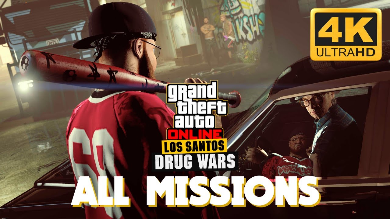GTA ONLINE - Los Santos Drug Wars Missions (Solo) | 4K 60FPS