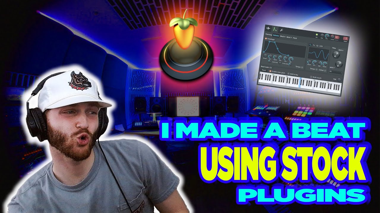 Making A Beat In FL Studio 21 - STOCK Plugins Only! - YouTube