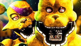 Every animatronic is GOLDEN?! | FNAF A Golden Past Chapter 1 & 2