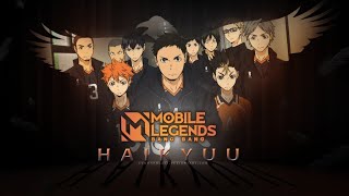 Loading screen Mobile legends X Haikyu || mentahan no passwod 🔥
