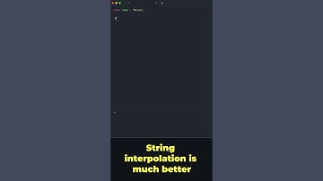 Creating Dynamic Strings with JavaScript String Interpolation