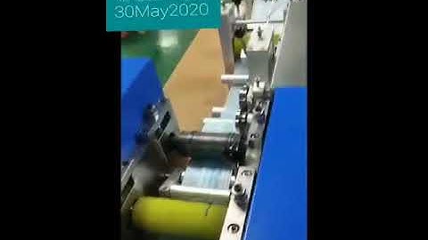AURA 3 PLY FULLY AUTOMATIC FACE MASK MACHINE TEST VIDEO BEFORE SHIPMENT.
