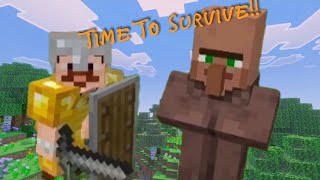 Minecraft Hard Core Survival Series- Episode 1 Finding our new home (The Minecraft Project)