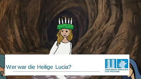 Warum trägt Lucia den lichterkranz?