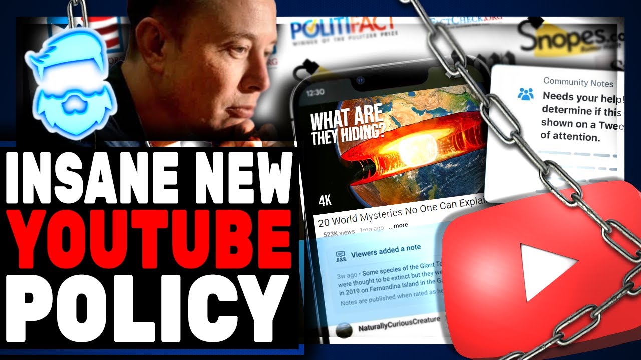 New ABSURD Youtube Feature BLASTED By Entire Internet! This Will End Very Badly! Community Notes!