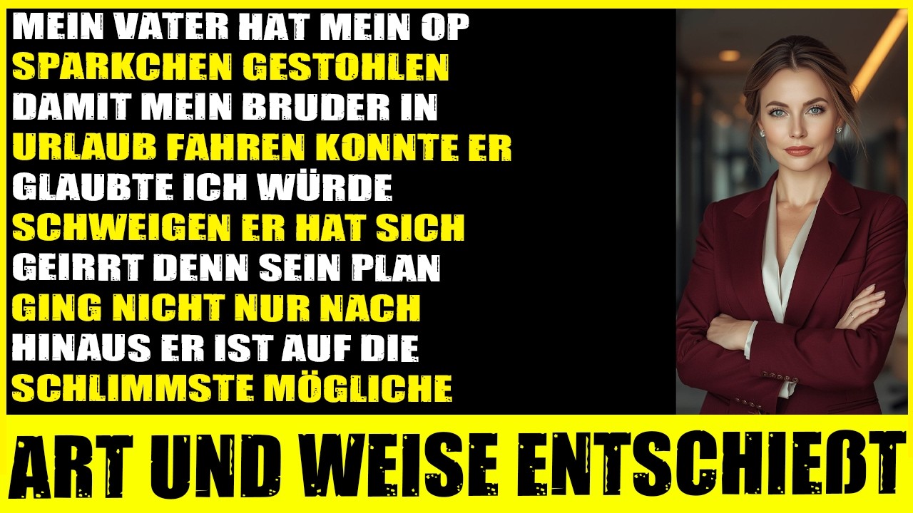 Vater sagte meine OP ab für Bruderurlaub Er dachte, ich schweige…