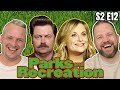 British Guys HILARIOUS Parks and Recreation Reaction - S2 E12 Christmas Scandal