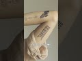 Semi-permanent tattoo stickers — waterproof, scratch-resistant, lasts 14 days, pain-free.