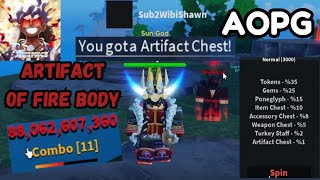 [AOPG] ARTIFACT OF FIRE BODY DAMAGE SHOWCASE