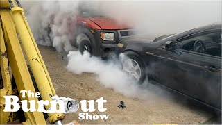 Honda Burnouts Until The Tires Pop - Burnout Extra