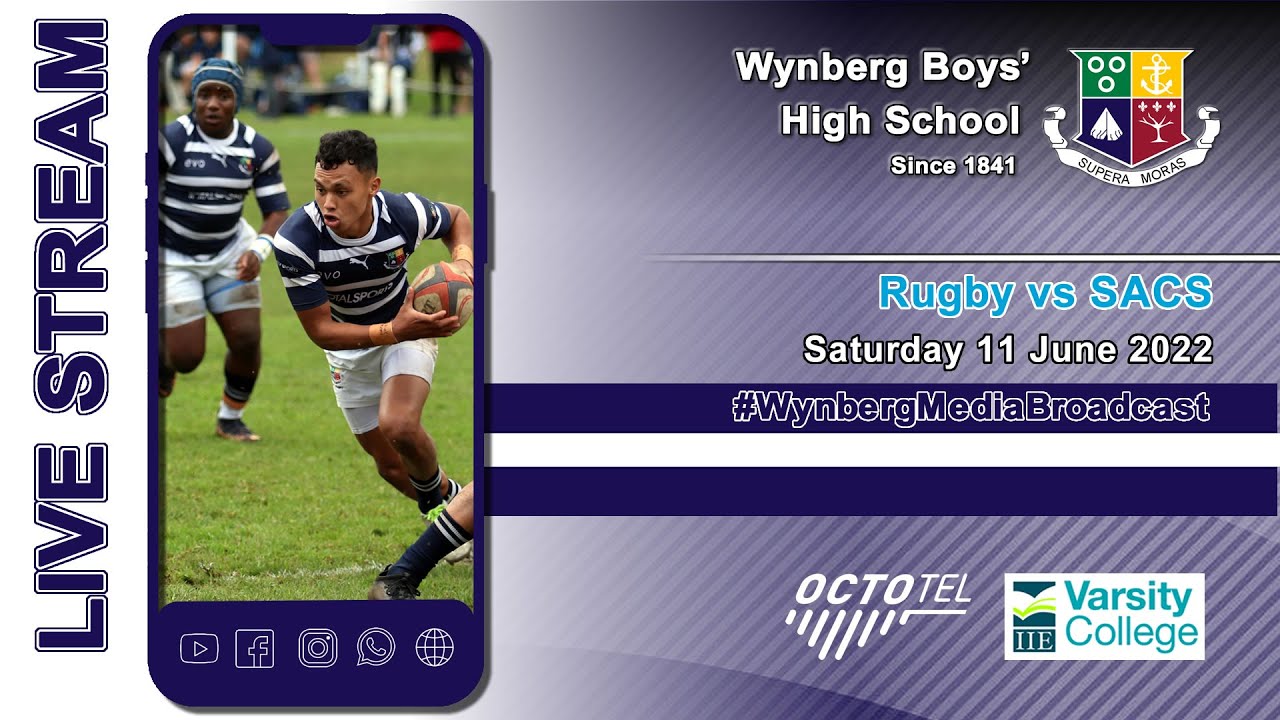 WBHS Rugby 16A vs SACS - YouTube