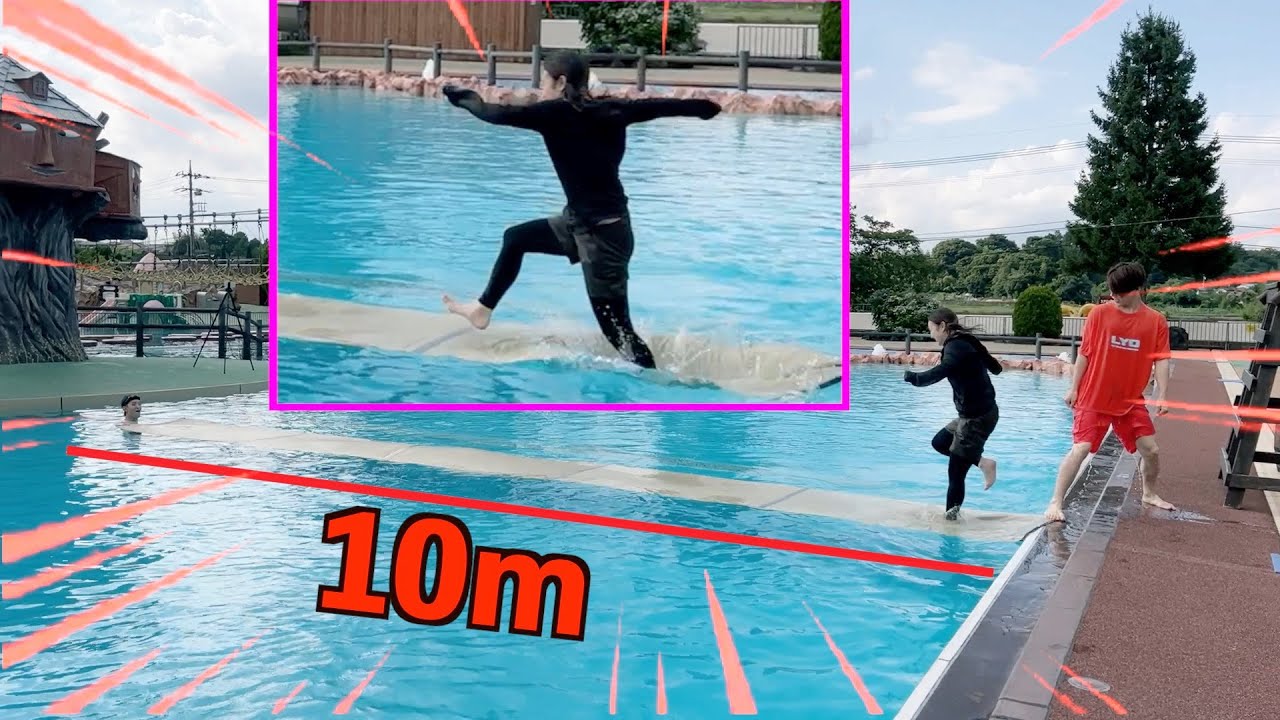 Люди с хорошими двигательными нервами могут бегать по воде.