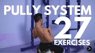 Exercises with CABLE PULLEY SYSTEM (Affordable Option For HOME GYM)