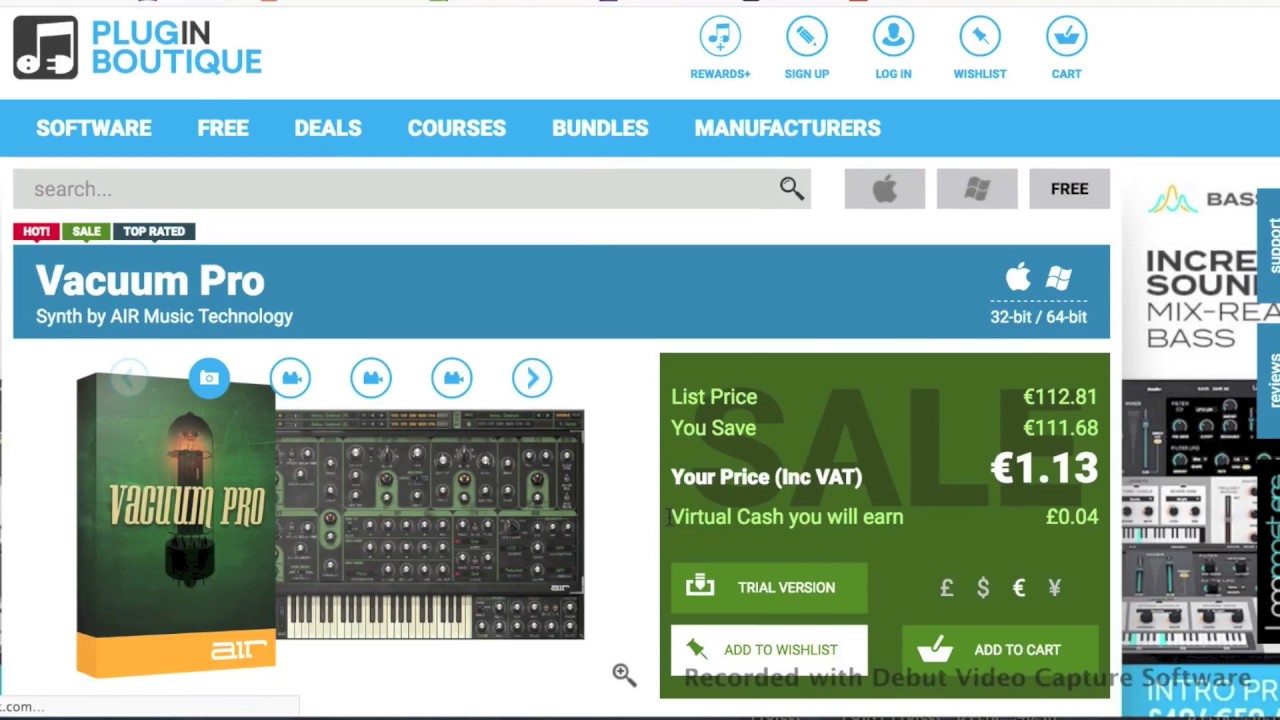 Guarda JUST CRAZY - Vacuum Pro by AIR Music Technology ONLY 1$!!! su YouTube Guarda JUST CRAZY - Vacuum Pro by AIR Music Technology ONLY 1$!!! su YouTube