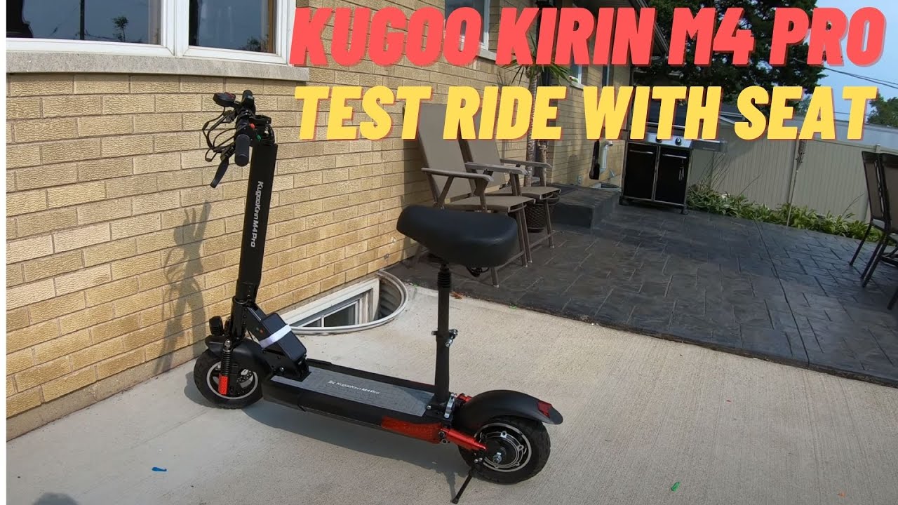 Kugoo Kirin M4 Pro 16ah 2021 test drive - YouTube