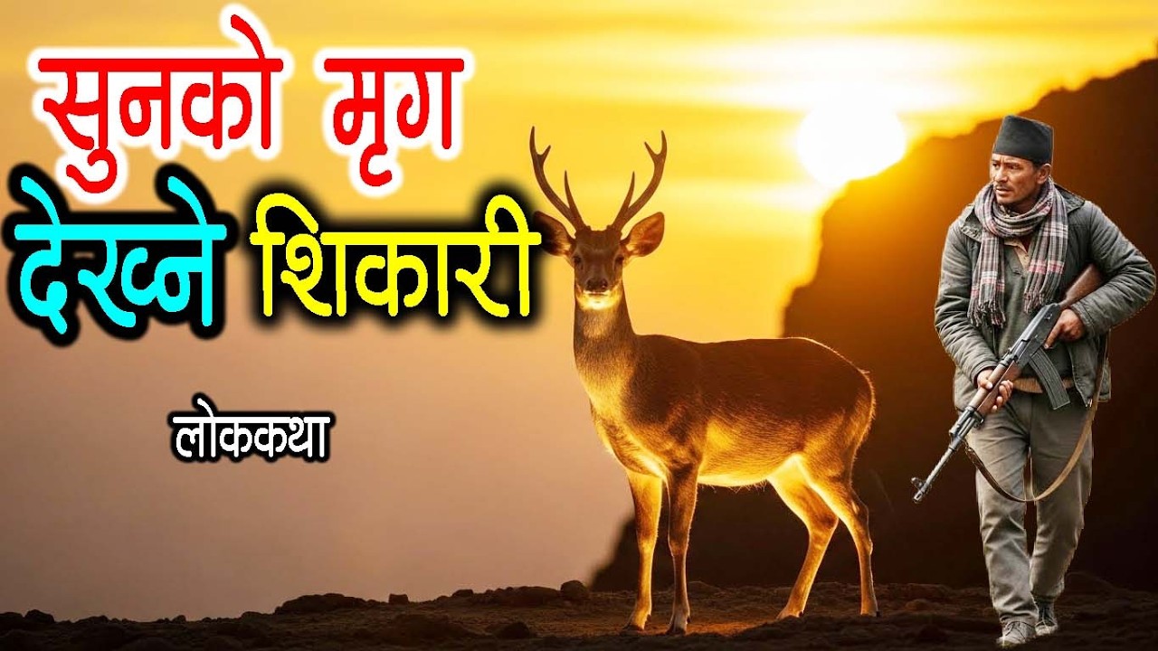 सुनको मृग देख्ने शिकारी [Sunako Mriga Dekne Shikari] Lok Katha Nepali/Folk Tales Nepali