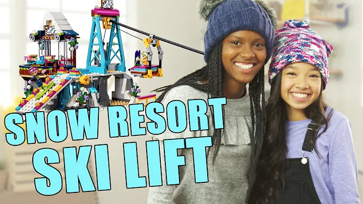 LEGO FRIENDS Snow Resort Ski Lift Unboxing - The Build Zone