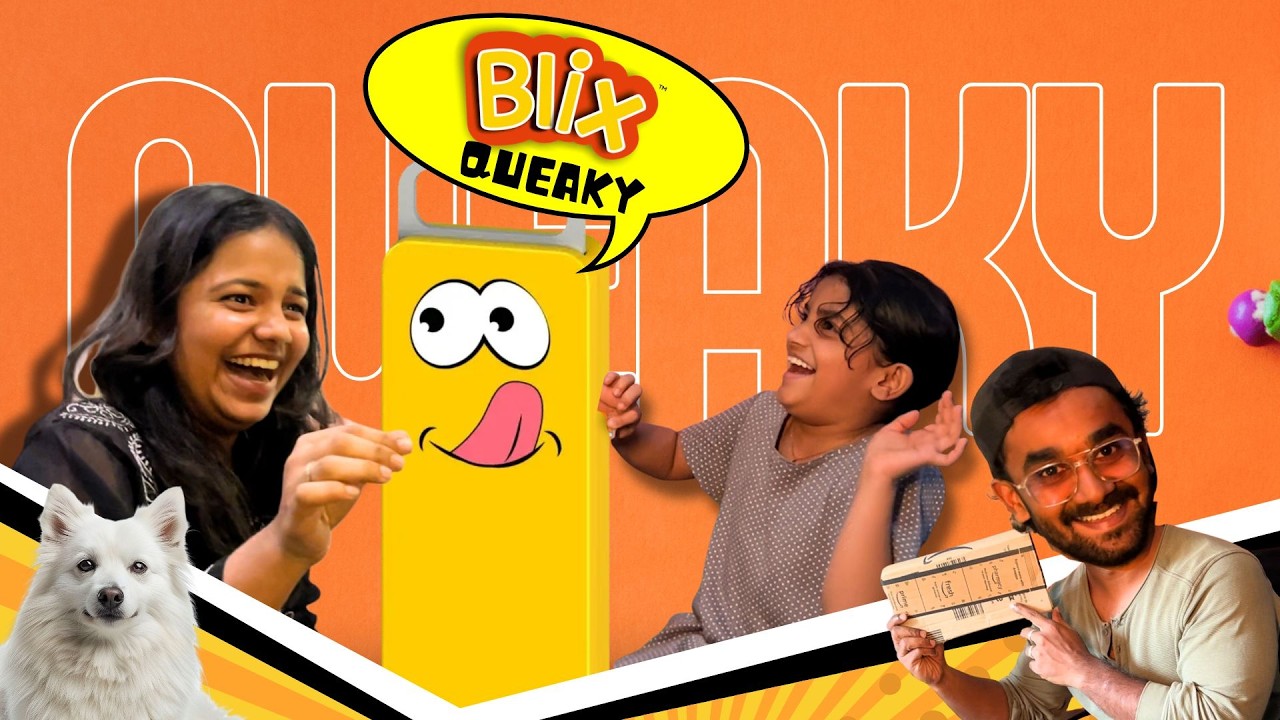 Blix Queaky ഇവനൊരു പുലിയാണ്, തൊട്ടാൽ കളിമാറും | Musical STEM Toys For Kids #blixqueaky