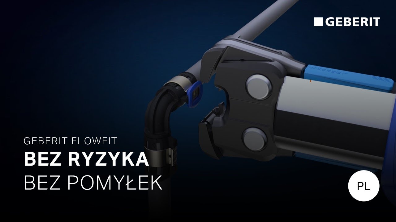 Geberit FlowFit - Dedykowane szczęki zaciskowe
