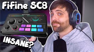Fifine Ampligame SC8 Audio Interface | AWESOME, Cheap Mixer for Streaming, Podcasts and YouTube! screenshot 3