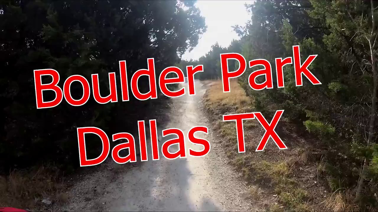 Boulder Park Trail A Red Sections Tow-in