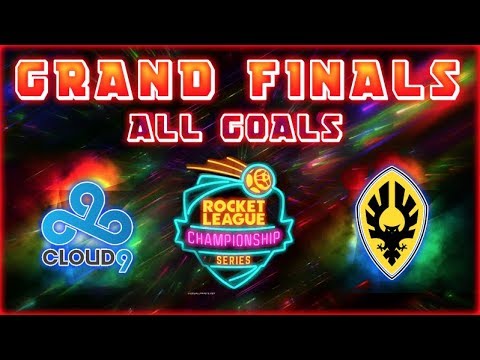 RLCS Season 6 GRAND FINALS - Cloud9 vs Dignitas - All goals compilation / RECAP