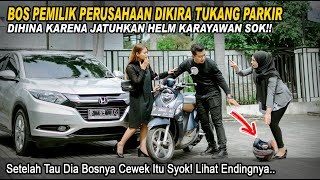 BOS PEMILIK PERUSAHAAN DIKIRA TUKANG PARKIR! DIHINA OLEH KARYAWAN SOK! Setelah Tau Dia Bos,Lihat..!!