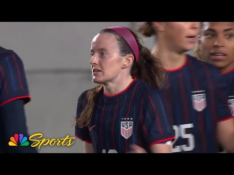 Rose Lavelle's perfectly placed shot gets USWNT to 3-0 | NBC Sports