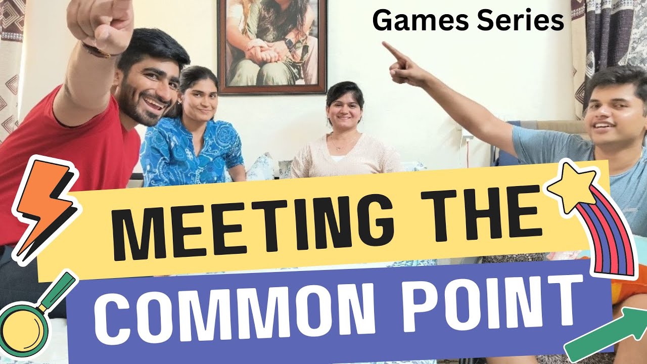 MEETING THE COMMON POINT Party game | Group Game Part 3 | Team game ...