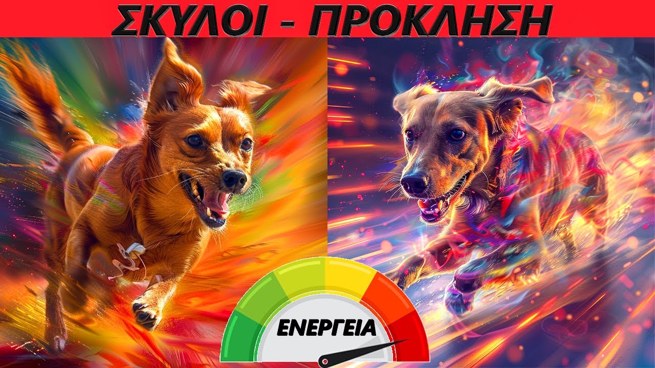 Coundown Top 10 σκύλοι με τη μεγαλύτερη ενέργεια. Αντέχετε τη πρόκληση?