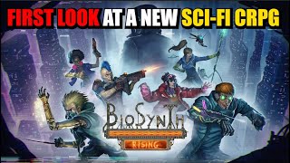 First Look at BioSynth Rising: A New Futuristic Turn-Based CRPG | Information, Gameplay + More!