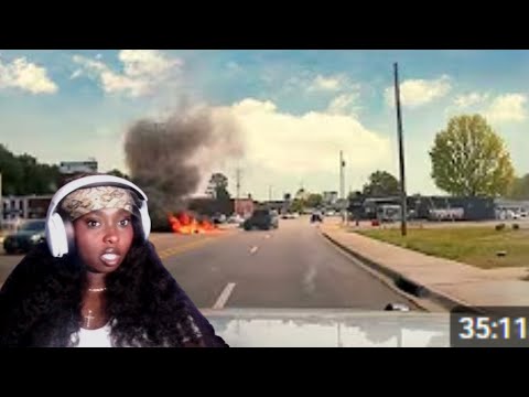 128mph Police Chase Ends in Total Destruction | REACTION