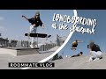 Longboard Freestyle at the Skatepark