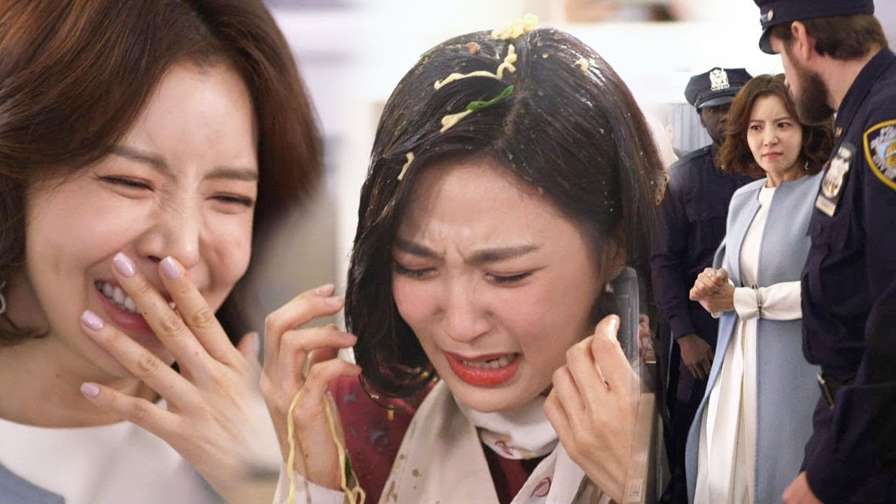 윤세아, 라면 머리에 부어버리며 갑질 ‘최강 악녀 등장’ @착한마녀전 1회 20180303