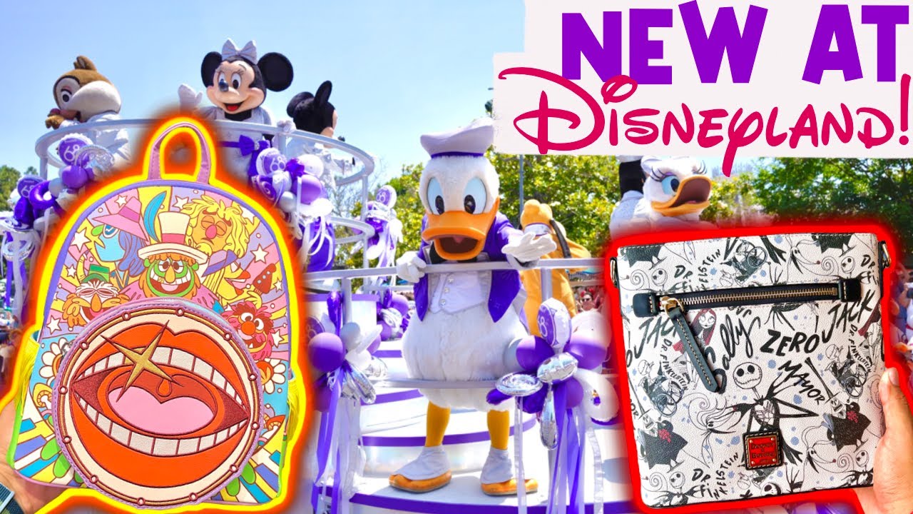 Hot Day At Disneyland | New Loungefly Bags, Ears, And More | Disneyland Turns 68 Years Old